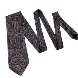 Vintage handmade silk Fendi tie made in Italy